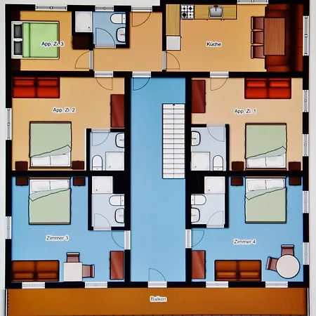 Διαμέρισμα Haus Hinterfuerbach